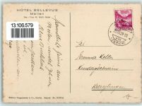 8706 Meilen 1939 - Hotel Bellevue - Verlag Guggenheim 15192 A