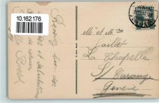 Basel Bâle Bundesbahnhof Springbrunnen Bahnhof Schweiz 1920