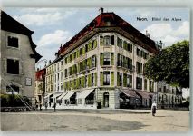 1260 Nyon Gebrauchsspuren Hotel des Alpes starker Bug