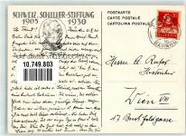 1930 Gebrauchsspuren Schweizer Schiller Stiftung 1905-1930