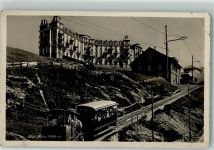 Rigi Kulm Gebrauchsspuren Bergbahn Hotel