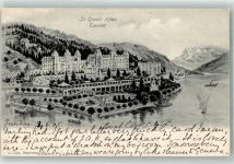 1820 Territet 1905 - Grand Hotel Dampfschiff