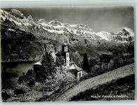 8883 Quarten - Blick auf Walensee und Churfirsten Marienschwestern Neu-Schönstatt