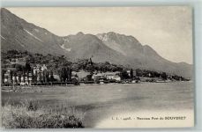 1897 Bouveret Gebrauchsspuren Neuer Hafen