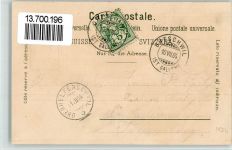 9606 Bütschwil 1904 BOAKC Thurfels Speerstrasse Lithographie