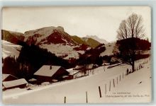 1862 La Comballaz Ormont-Dessous - Chamossaire Dents du Midi Winter