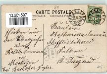 8320 Fehraltorf 1906 - Kirche Pfarrhaus Restaurant Zur Palme Badanstalt Oberdorf