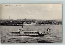 8800 Thalwil 1915 - Dampfer "Wädenswil" AK