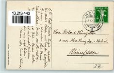 8800 Thalwil 1915 - Dampfer "Wädenswil" AK