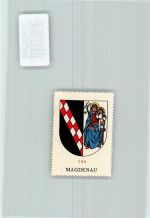 9113 Magdenau Degersheim - Vignette Wappen Kaffee Hag ca 1920-1940