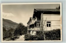 7247 Saas im Prättigau 1933 Foto AK Pension Waldhof