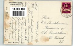 7247 Saas im Prättigau 1933 Foto AK Pension Waldhof