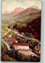 7553 Tarasp 1908 Gebrauchsspuren Hotel Kurhaus