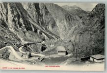 Schöllenen Foto AK Die Schöllenen