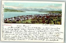 8800 Thalwil 1902 Lithographie