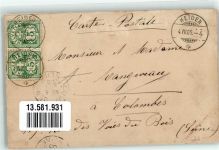 9410 Heiden 1905 Foto AK Pension Weiss