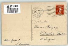 6370 Stans 1918 Gebrauchsspuren Nicolaus von Flüe anno 1481