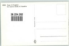 6978 Gandria Foto AK Lago di Lugano Neue Straße