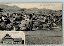 3150 Schwarzenburg 1919 Foto AK Gasthaus zum Bahnhof