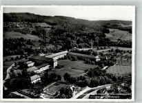 8125 Zollikerberg 1953 Foto AK Fliegeraufnahme Krankenhaus Diakonissenanstalt Neumünster