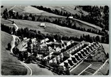 1654 La Valsainte Cerniat FR Foto AK Fliegeraufnahme Charteuse de la Valsainte