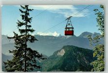 6078 Lungern 1965 Foto AK Seilbahn Lungern-Schönbüel