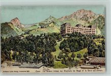 1824 Caux - Le Grand Hotel Les Rochers de Naye et la Dent de Jaman