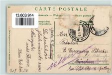 9424 Rheineck 1918 Prägedruck Passepartout Verlag Guggenheim 20032