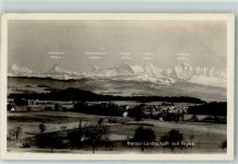 Wetterhorn Grindelwald - Schreckhorn Eiger Mönch Jungfrau