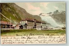 Rhonegletscher 1901 - Hotel