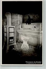 Eismeer Jungfraubahn 1939 Foto AK Höhle Eispalast Wohnzimmer Jungfraujoch