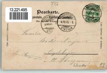 8580 Amriswil Gebrauchsspuren Konzerthalle Winter AK