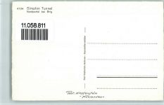 3900 Brig - Simplon Tunnel Nordportal