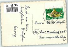 3900 Brig 1955 Foto AK Bahnhof Blick gegen Simplon Wasenhorn