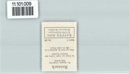 5734 Reinach AG - Vignette Wappen Kaffee Hag ca 1920-1940 Reinach