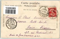 2103 Noiraigue 1901 - Kirche