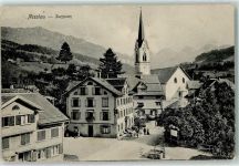 9650 Nesslau 1908 - Dorfplatz