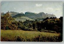 9057 Weissbad Foto AK Blick auf Marwies Ebenalp Öhrli