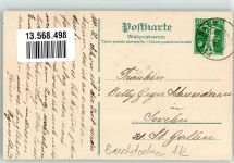 Ufenau Insel 1909 Gebrauchsspuren Buchstaben AK Kirche