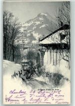 1660 Château-d´Oex - Schloss Winter