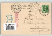 3454 Sumiswald 1909 Künstlerkarte sign. Huttwil Dampflok Bahnhof