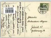 8500 Frauenfeld Gebrauchsspuren Wappen Thurgovia AK