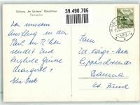 8803 Rüschlikon Foto AK Stiftung Im Grüene Parkweiher Seerosen