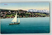 8702 Zollikon 1918 - Segelboot