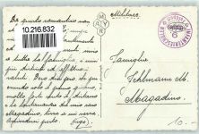 6950 Tesserete - con Almatro e Cagiallo Feldpost