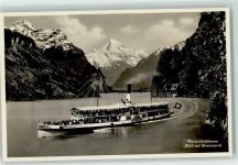 6440 Vierwaldstättersee - Dampfschiff Unterwalden Rütli Bristenstock
