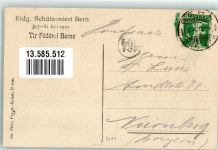 3000 Bern Berne 1910 Foto AK Schießstand Eidg. Schützenfest 1910