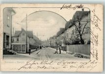 8212 Neuhausen am Rheinfall 1906 Gebrauchsspuren Centralstrasse