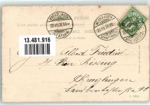 8212 Neuhausen am Rheinfall 1906 Gebrauchsspuren Centralstrasse