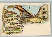 8213 Neunkirch BOAKC Hotel Gasthaus Sonne Lithographie